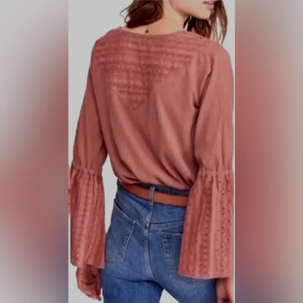 Free People Parisian Nights Thermal Top